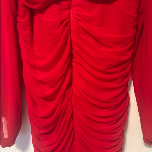 Luxxel Scarlet Long Sleeve Dress - Picture 7 of 7